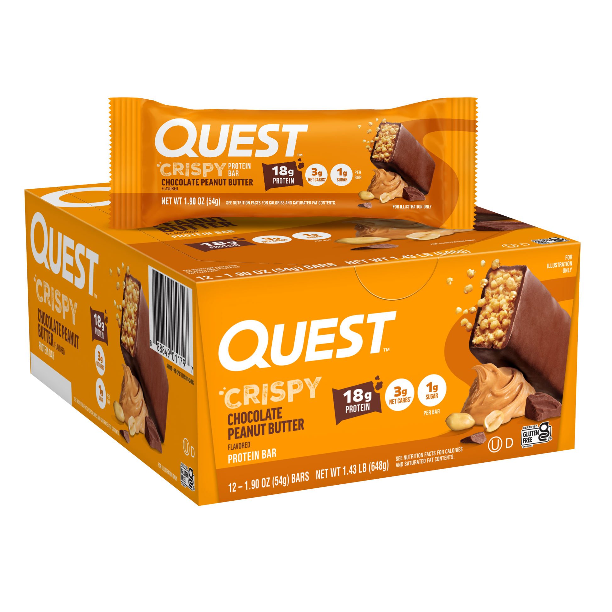 chocolate-peanut-butter-crispy-hero-protein-bars-l3 400095_QN_USA_Pkg_Crispy_ProteinBar_CPB_12ctCarton_3D_Composite_Force.png