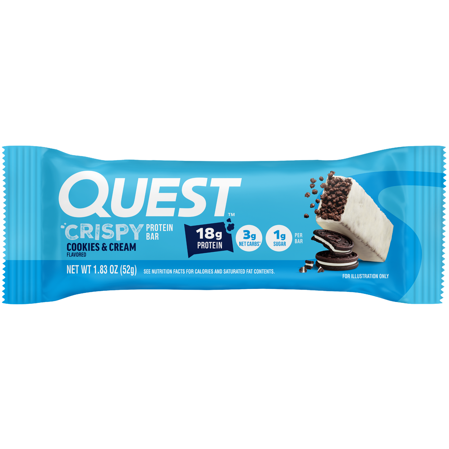 cookies-and-cream-crispy-hero-protein-bars-d1 400110_QN_USA_Pkg_Crispy_ProteinBar_CAC_Wrapper_3D_Front_Force.png