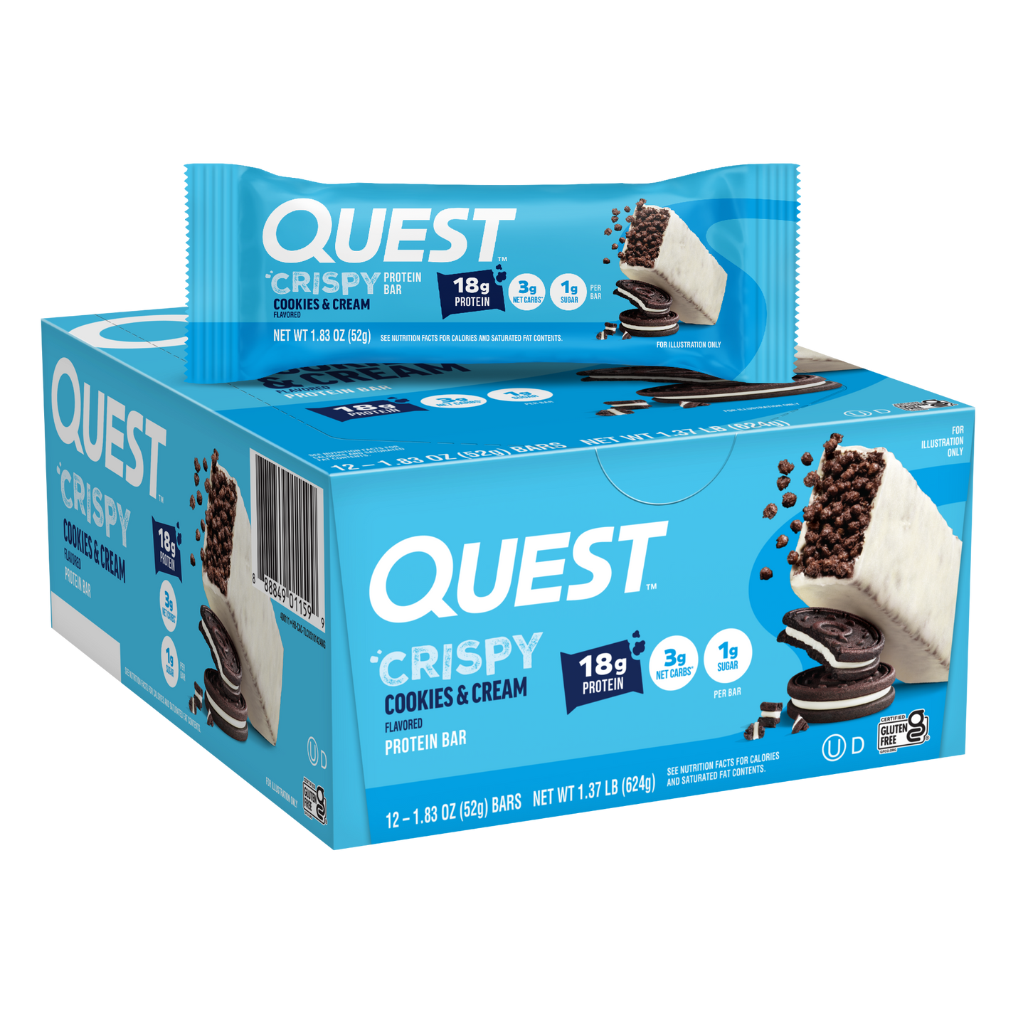 cookies-and-cream-crispy-hero-protein-bars-d1 400111_QN_USA_Pkg_Crispy_ProteinBar_CAC_12ctCarton_3D_Composite_Force.png